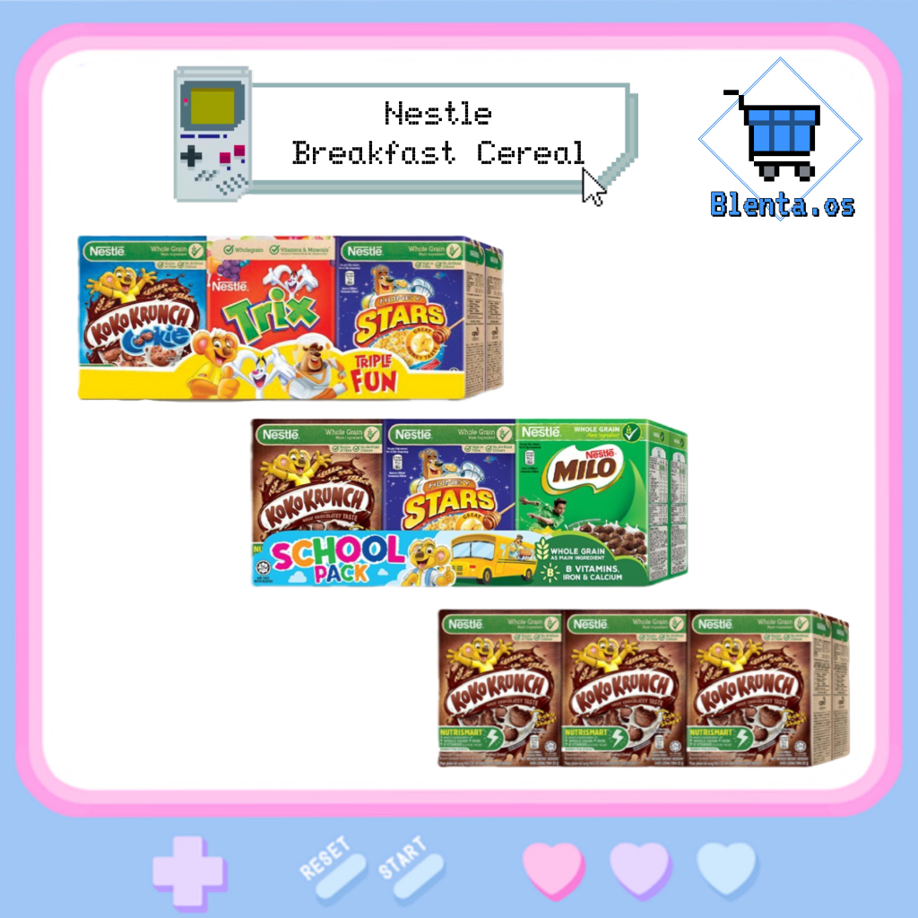Nestle Cereal School Pack Koko Krunch/Honey Star/Milo Ball 🔥SG READY ...