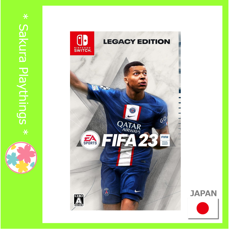 FIFA23 Legacy Edition Switch版全部で4本売りです。 FIFA 23 Legacy Edition is now available on Ippon Trial