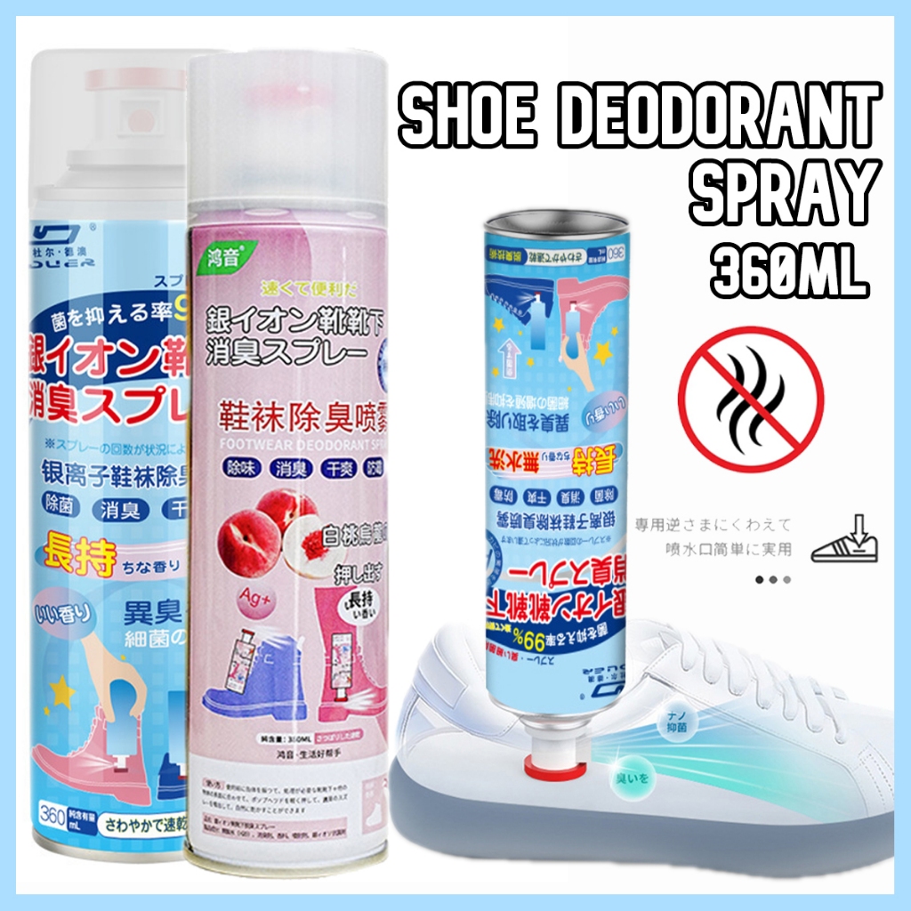 [SG] Shoe Deodorant Spray/ 360ML Japan Shoes Socks Stink Freshener