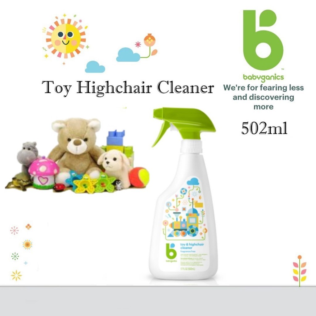 Babyganics toy & highchair cleaner hotsell
