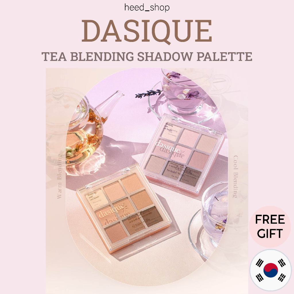 SET [DASIQUE] Tea Blending Shadow Palette (+Single Shadow) | Shopee ...