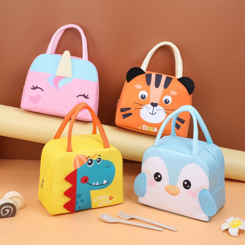 [ SG Seller] Kids Cute Animal Lunch Bag For Children School goodie gift ...