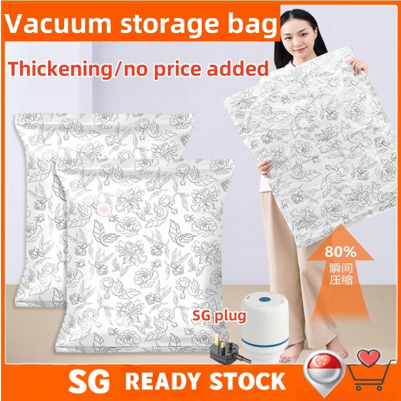 🇸🇬[SG Stock]Storage vacuum bag Vacuum Storage Bag Travel storage bag