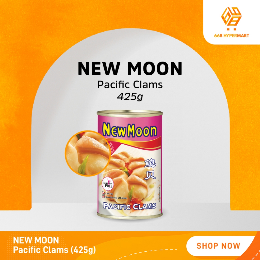 New Moon Pacific Clam 425G [ 2027 Expiry ] Wholesale Shopee Singapore