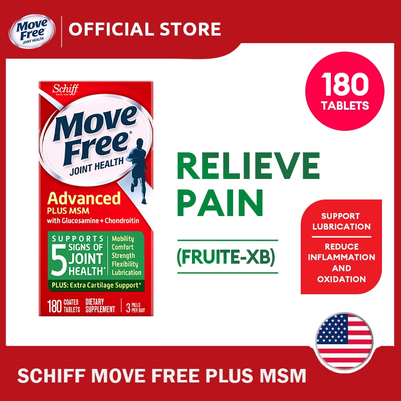 Move Free Joint Health Advanced Plus MSM with Glucosamine Chondroitin