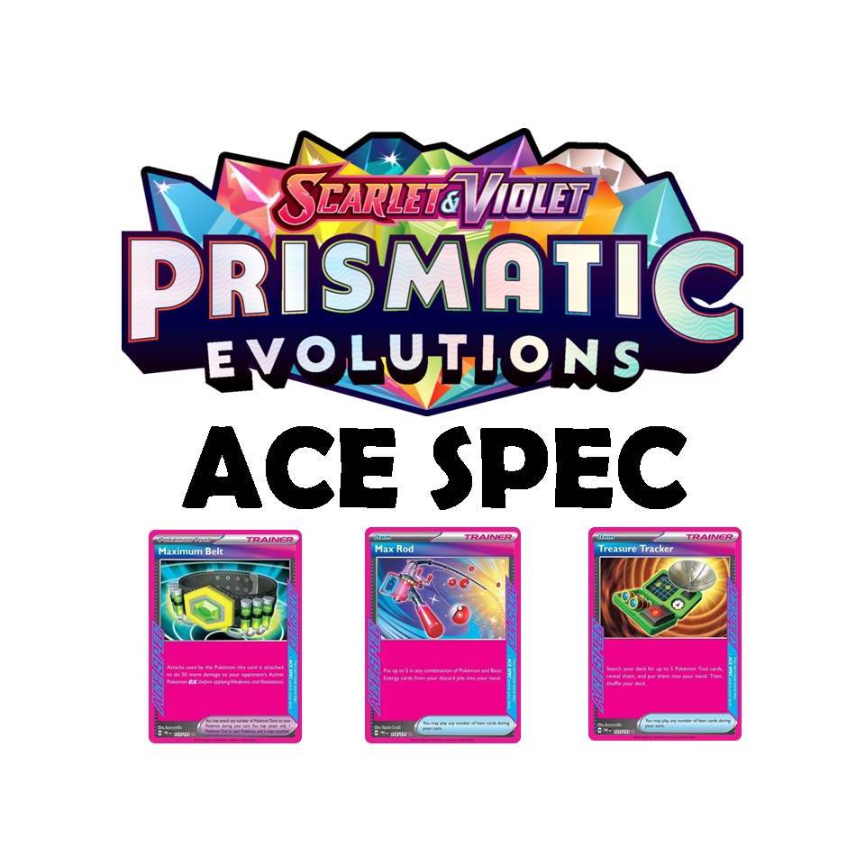 Pokemon TCG: SV8.5 Prismatic Evolutions - ACE Spec | Shopee Singapore