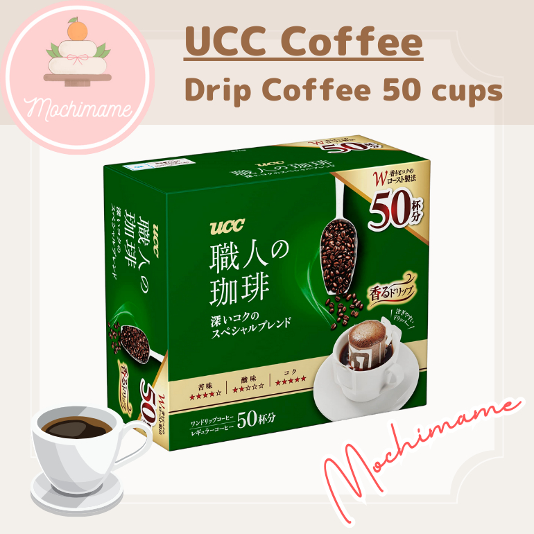UCC Craftsman's Coffee Drip Coffee Deep Rich Special Blend 50 Cups 350g