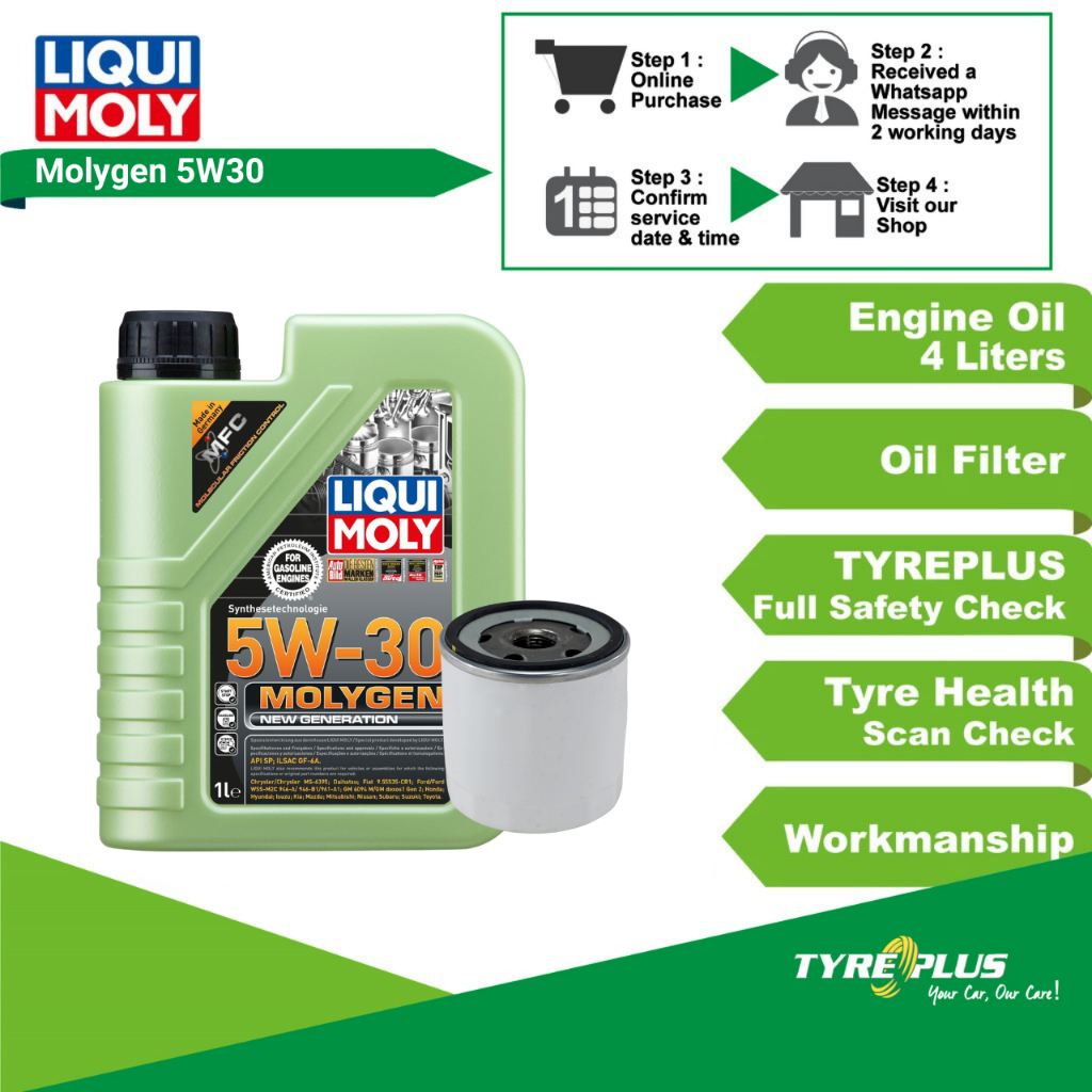 LIQUI MOLY MOLYGEN NEW GENERATION 0W20 / 5W30 | Shopee Singapore
