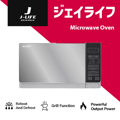 SHARP 25L Grill Microwave Oven R72A1(SM)V Touch Screen Shopee