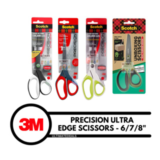 Scotch Professional Precision Scissors, 6 Inches, Stainless Steel Blade,  Assorted Colors