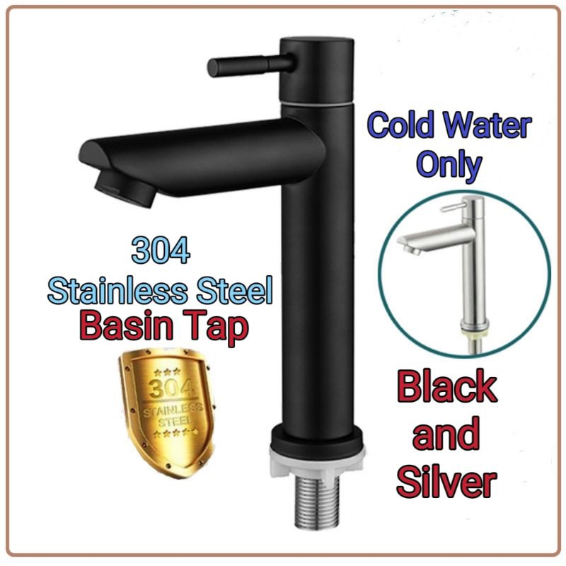 SG SELLER Fast Delivery Single Cold Bathroom Basin Tap Basin Top Faucet