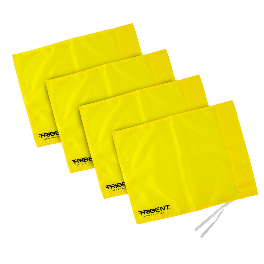 Trident Spare Corner Flags – Set of 4 (Yellow) | Shopee Singapore