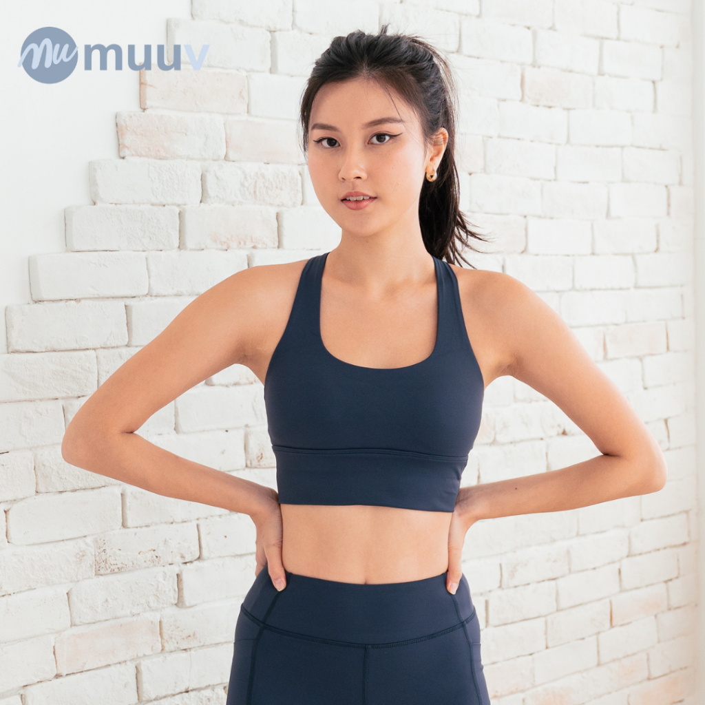 strappy back gym top