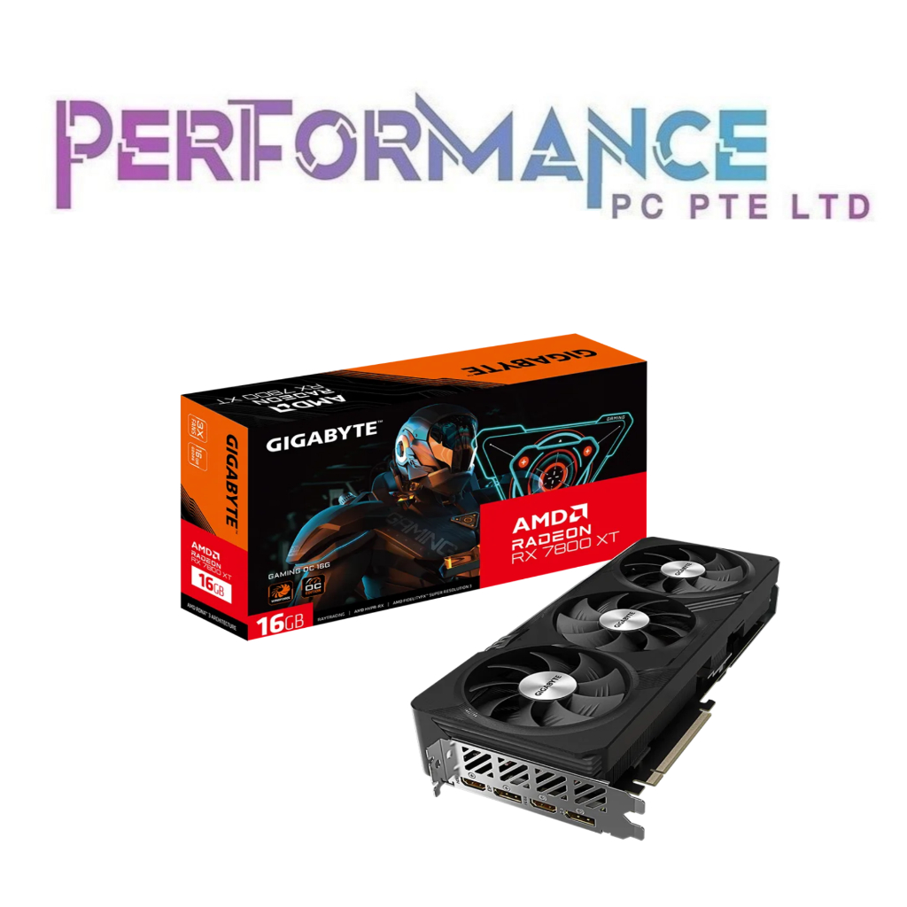 GIGABYTE Radeon RX 7800 XT RX7800 XT RX 7800X GAMING OC 16GB GRAPHIC CARD (3 YEARS WARRANTY BY