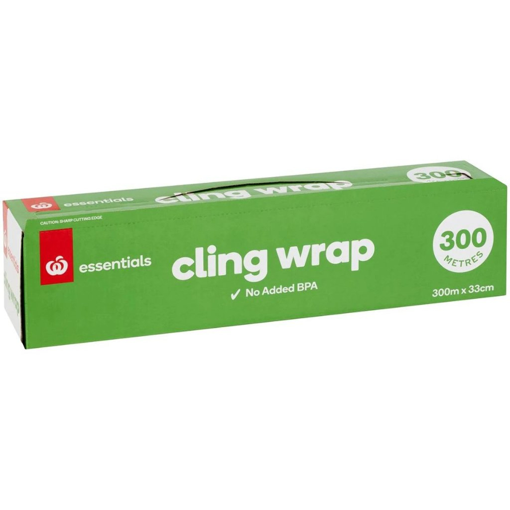 Woolworths Essentials EXTRA LONG Cling Wrap (33cmx300m) Shopee Singapore