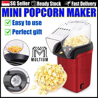 Popcorn Maker, Electric Hot-oil Popcorn Popper Maker - Stir Crazy Popcorn  Machine with Nonstick Plate & Stirring Rod, Large Lid for Serving Bowl and  Two Measuring Spoons, 16-Cup for Home Christmas Party