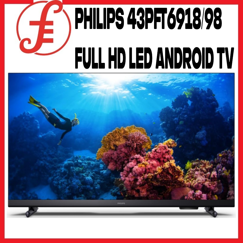 Philips 43PFT6918/98 43-inch Full HD LED Android TV | Shopee Singapore