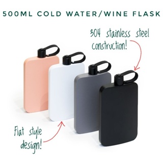 750ml Leak Proof Flat Slim Water Bottles Plastic Transparent Portable Juice  Cups Colorless - AliExpress