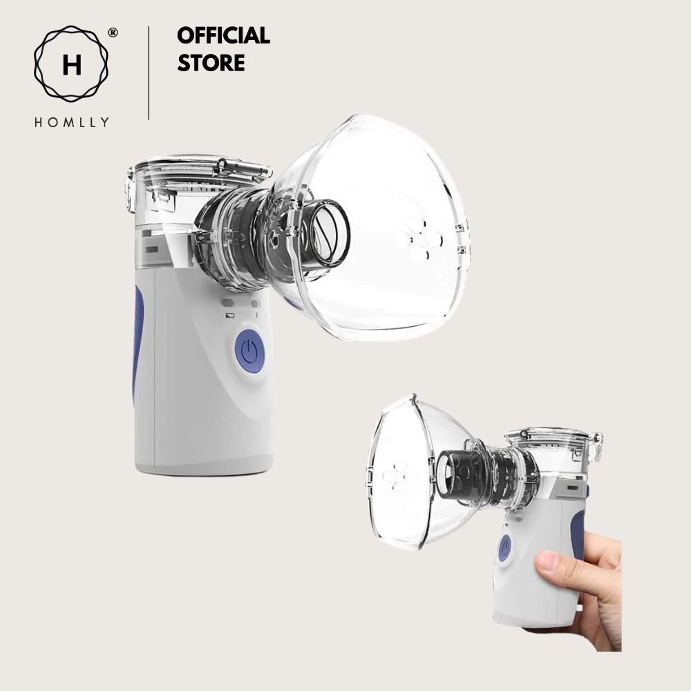 Homlly Portable Cool Mist Steam Inhaler Nebulizer | Shopee Singapore