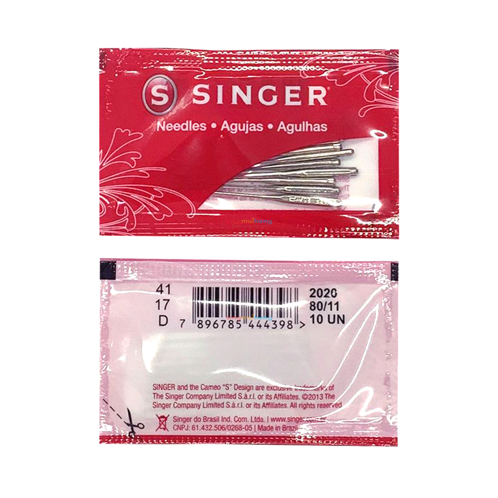 Singer – Sewing Machine Needles 2020 (Assorted Sizes) (10 Pcs) | Shopee ...