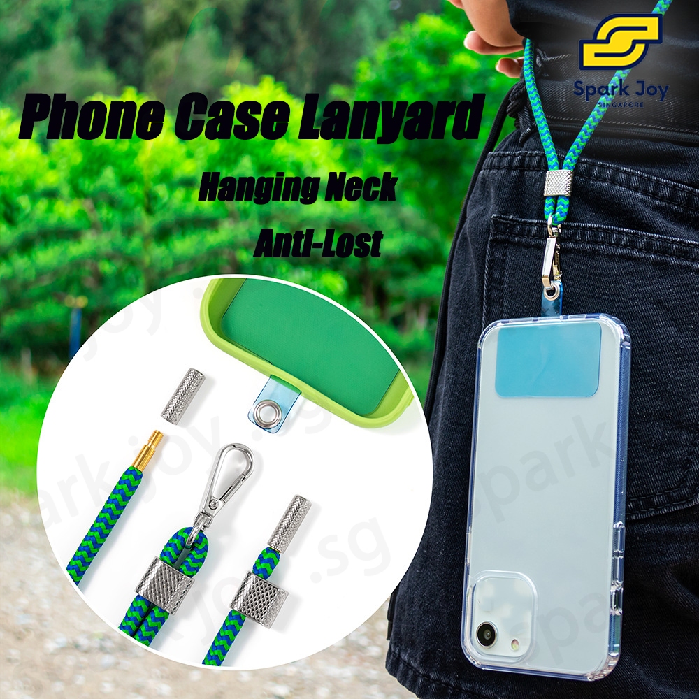 【SG】Adjustable Phone Lanyard Strap Mobile Phone Hanging Rope Neck