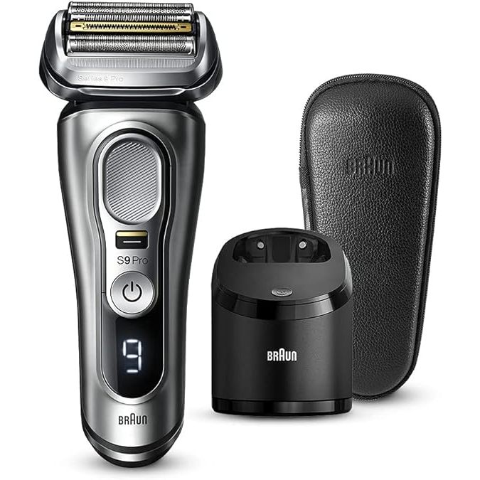 Ship to Japan] Braun Series 9 9467cc Electric Shaver for Men Rechargeable  Wet & Dry Electric Razor Trimmer & Cleaning Device Graphite