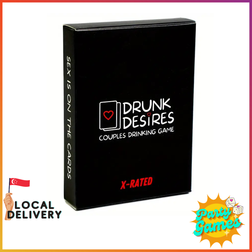 Drunk Desires X-Rated Couples Drinking Card Game | Valentines Day Gift |  Couples Sex Game | Christmas Gift, SG STOCK | Shopee Singapore