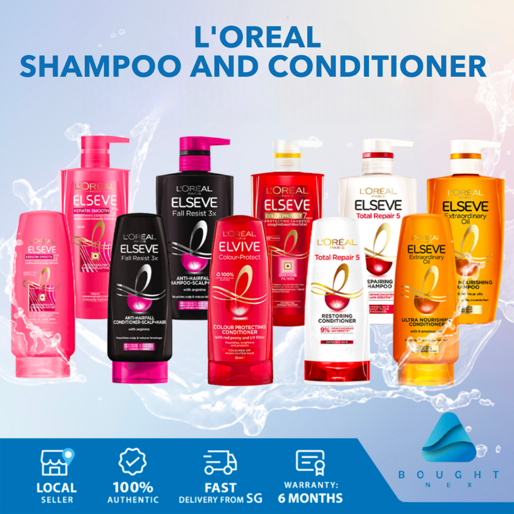 L'Oreal Shampoo & Conditioner Total Repair 5 Deep Nourishment for