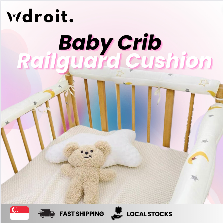 Crib clearance teething guard