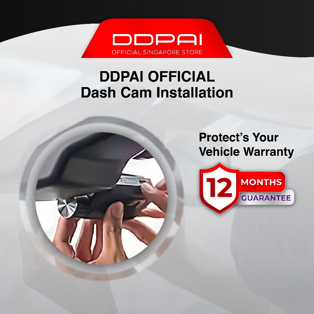 Dashcam Installation Service DDPAI Official Shopee Singapore