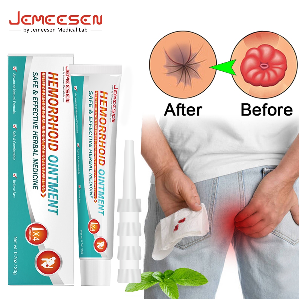 Jemeesen Hemorrhoids Cream Antibacterial Hemorrhoids Ointment Effective