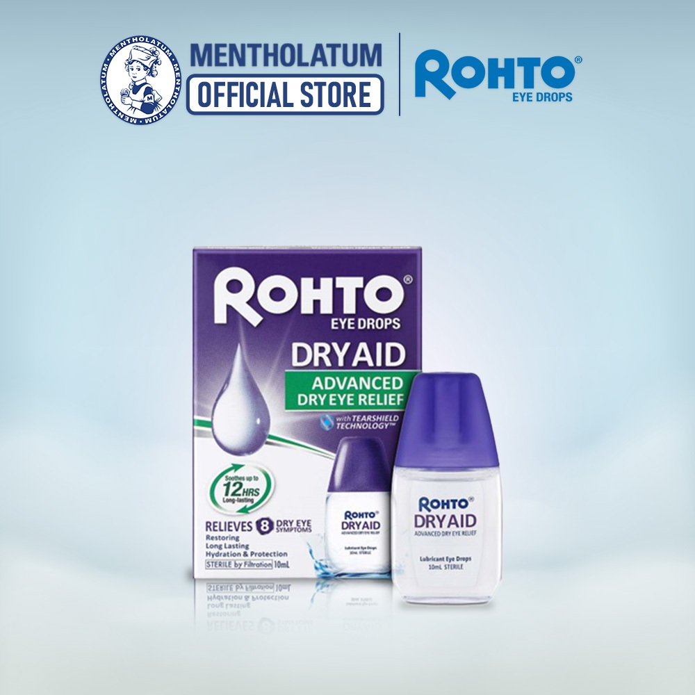 Rohto Eye Drops Dry Aid 10ml | Shopee Singapore