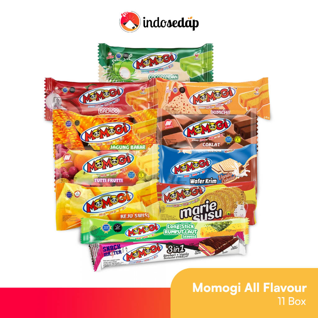 Momogi Snack (All Flavors) - 1 box | Shopee Singapore