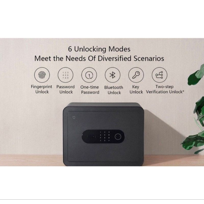 Xiaomi Mijia Smart Safe Box Household Intelligent Safebox Mi Home Small ...