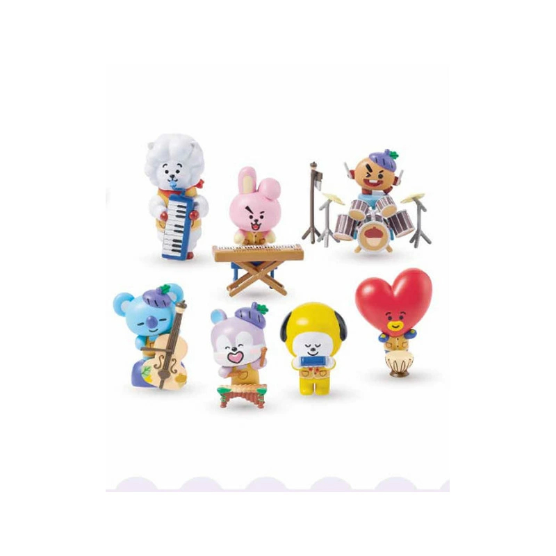 韓国限定　BT21×PIZZA ALVOLO　ムードランプ＆フィギュアセット