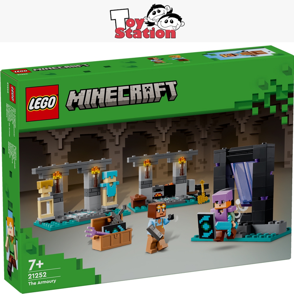LEGO Minecraft 21252 The Armory | Shopee Singapore