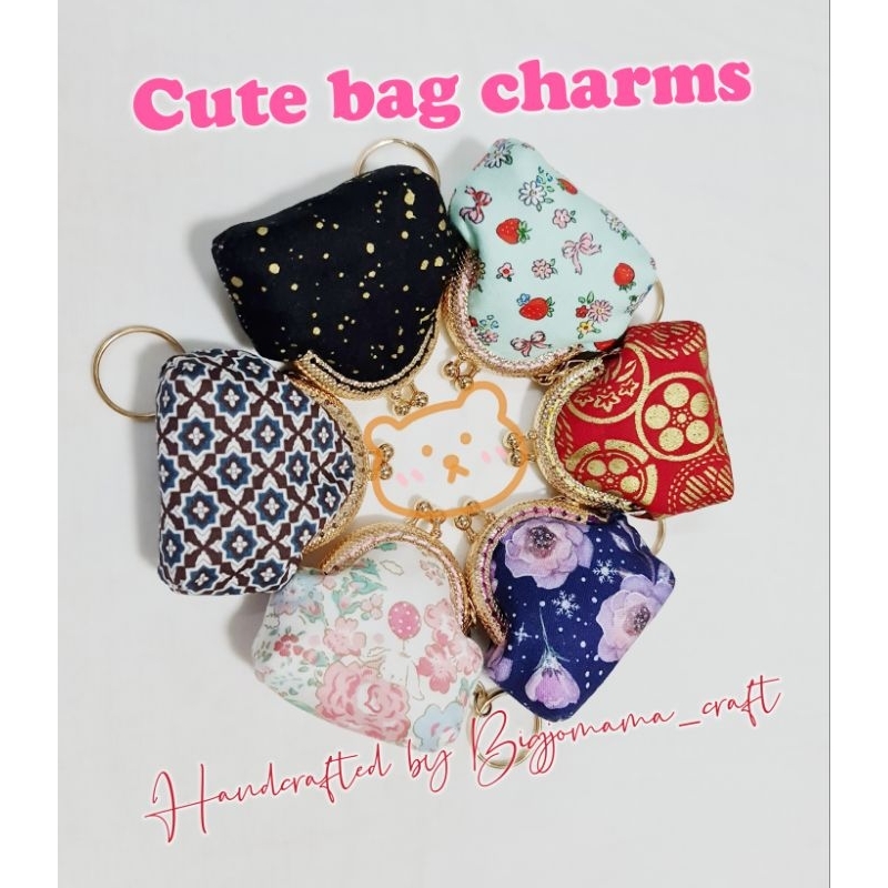 Cute on sale bag charms