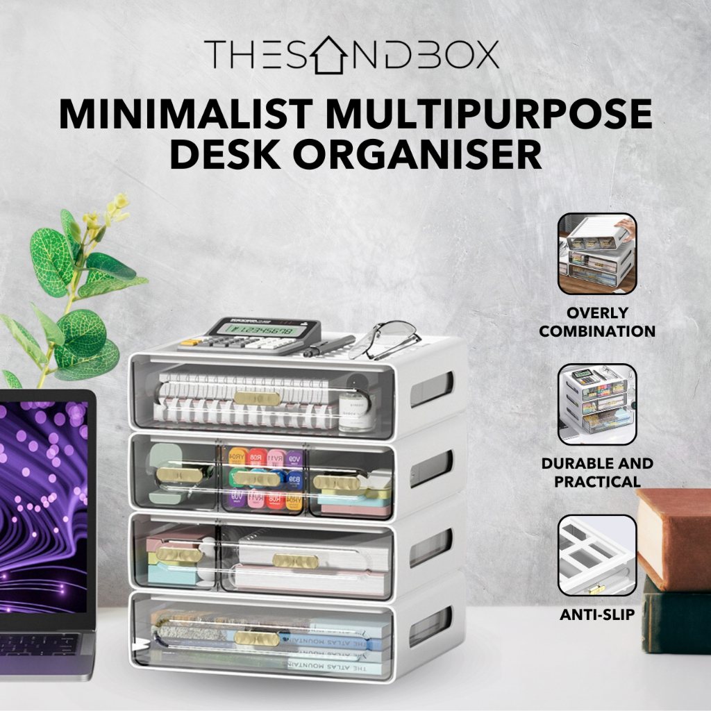 Minimalist Design - Stackable Organizer, Single/Double/Triple Drawer ...