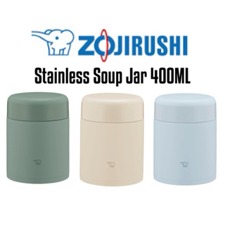 Zojirushi Stainless Steel Insulated Soup Jar Lunch Jar Seamless 400Ml