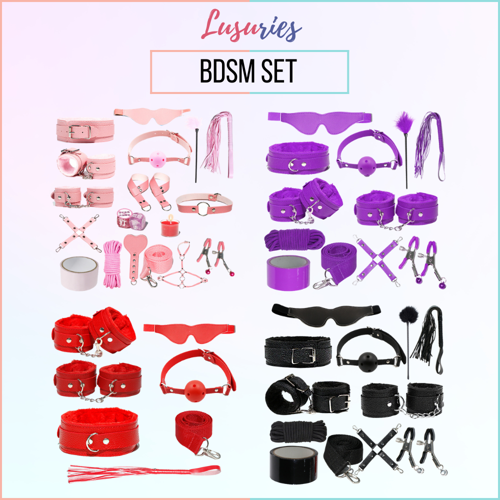 Lusuries Bdsm Basic Starter Extreme Set Good Quality Well Packed Discreet Adult Sex Toy For