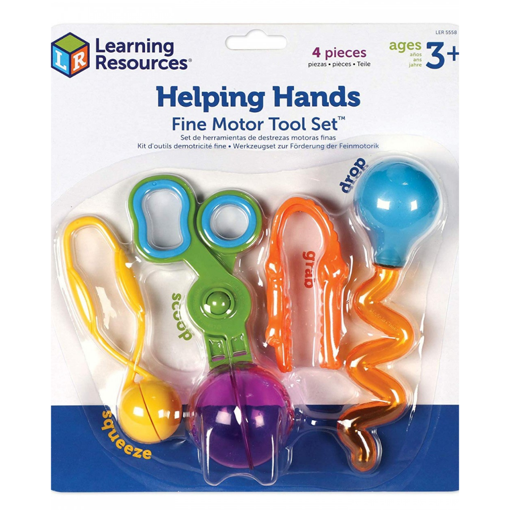 Learning Resources Helping Hands Fine Motor Squeezy Jumbo Tweezer