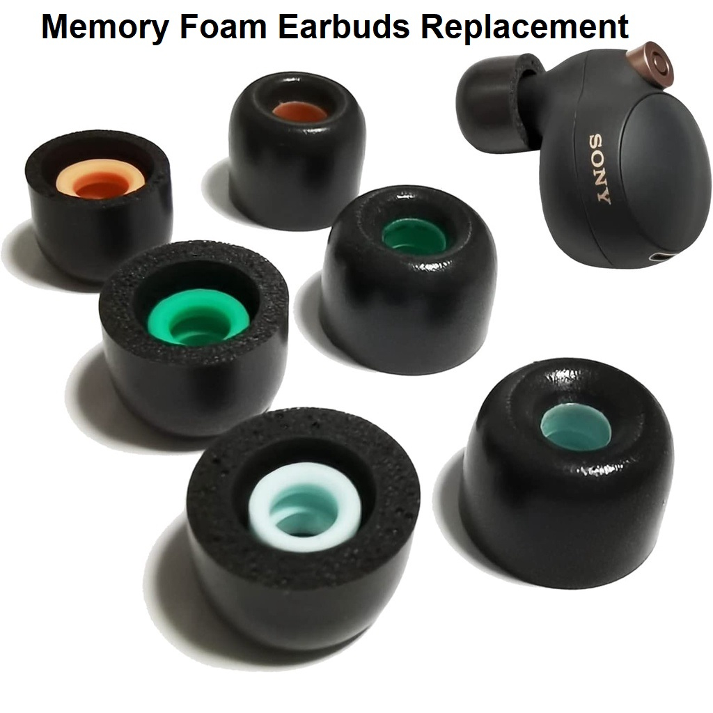 Memory Foam Earbuds Ear Tips Replacement Sony Sony WF1000XM4 WF