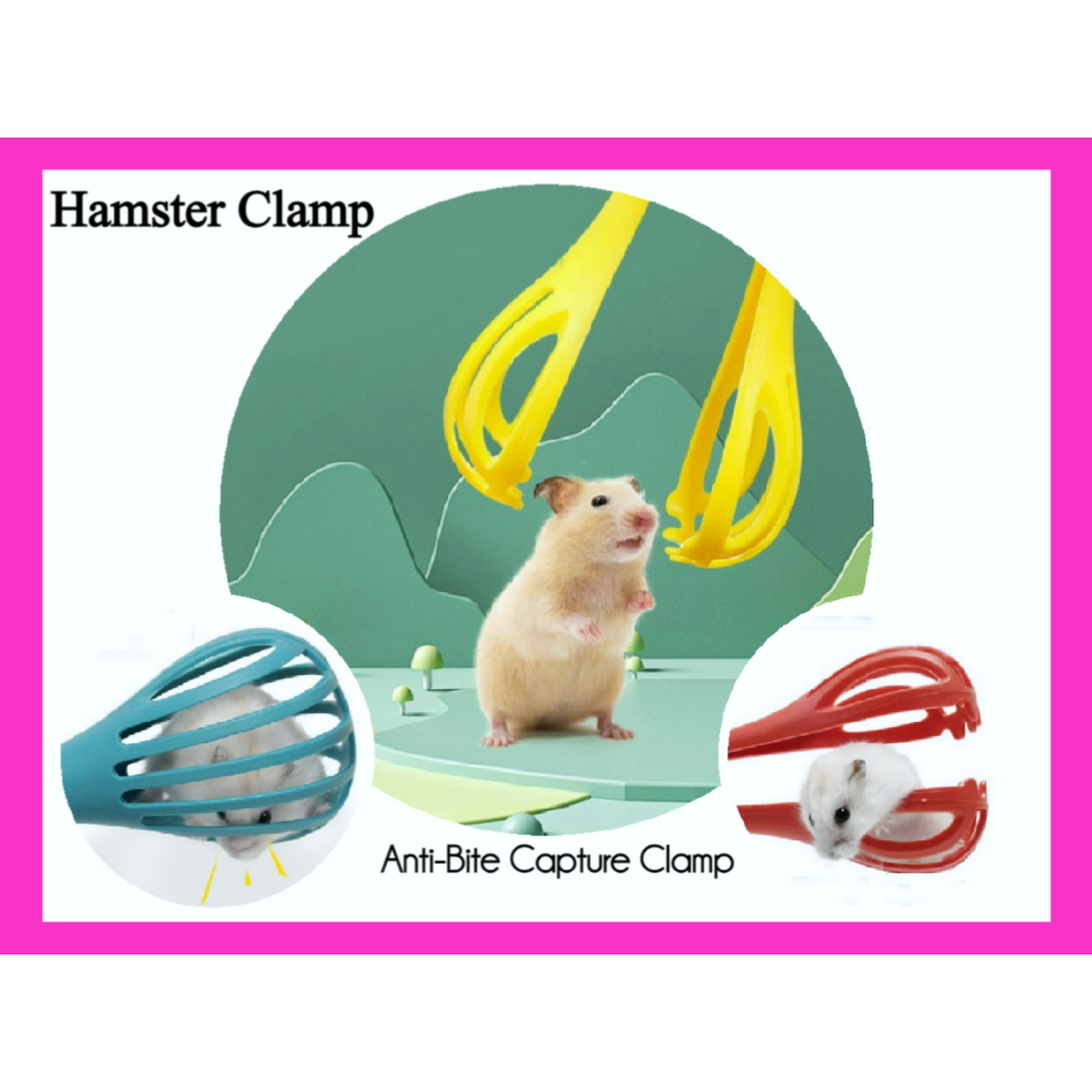 🇸🇬 Hamster ClampHandy Scooper and Grabber for Gerbils and Small Pets