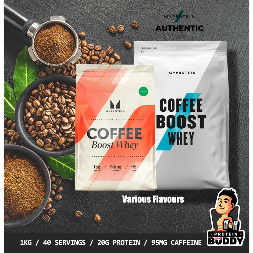 Coffee Boost (CB) Whey Protein Ice Latte or Pistachio Flavours