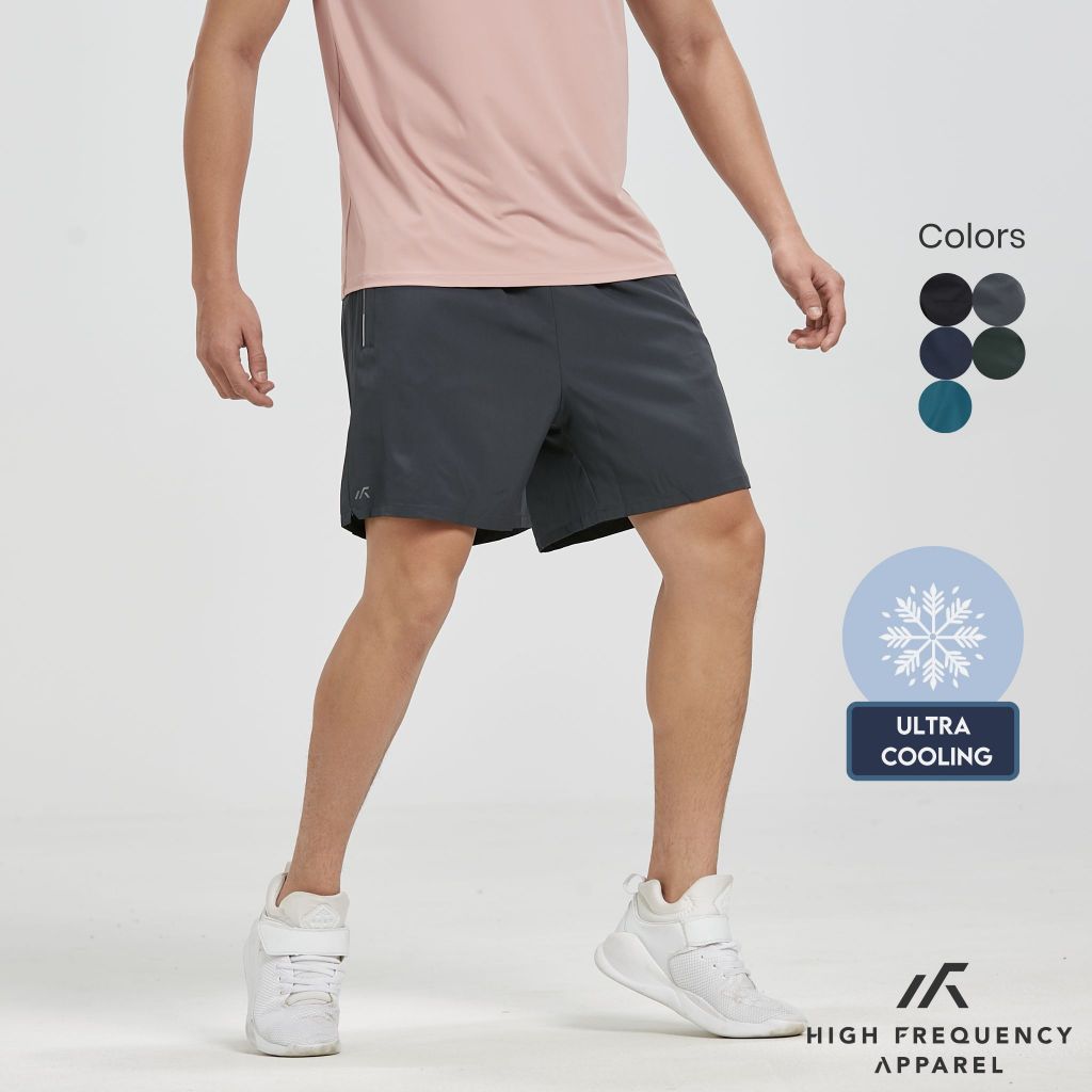 HFA Unisex DriFit Ultra Cooling Sports Shorts With Zippered Pockets Shopee Singapore