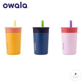 Owala Kids' Stainless Steel Tumbler / 12oz / Color: Lilac Rocket