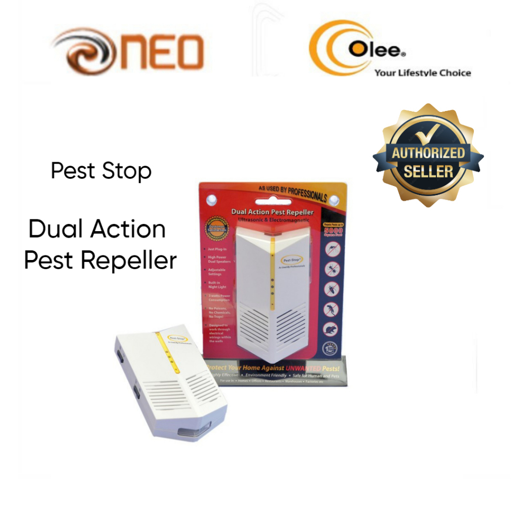 PestStop Model 5000 Dual Action Pest Repeller (1YR WARRANTY) Shopee