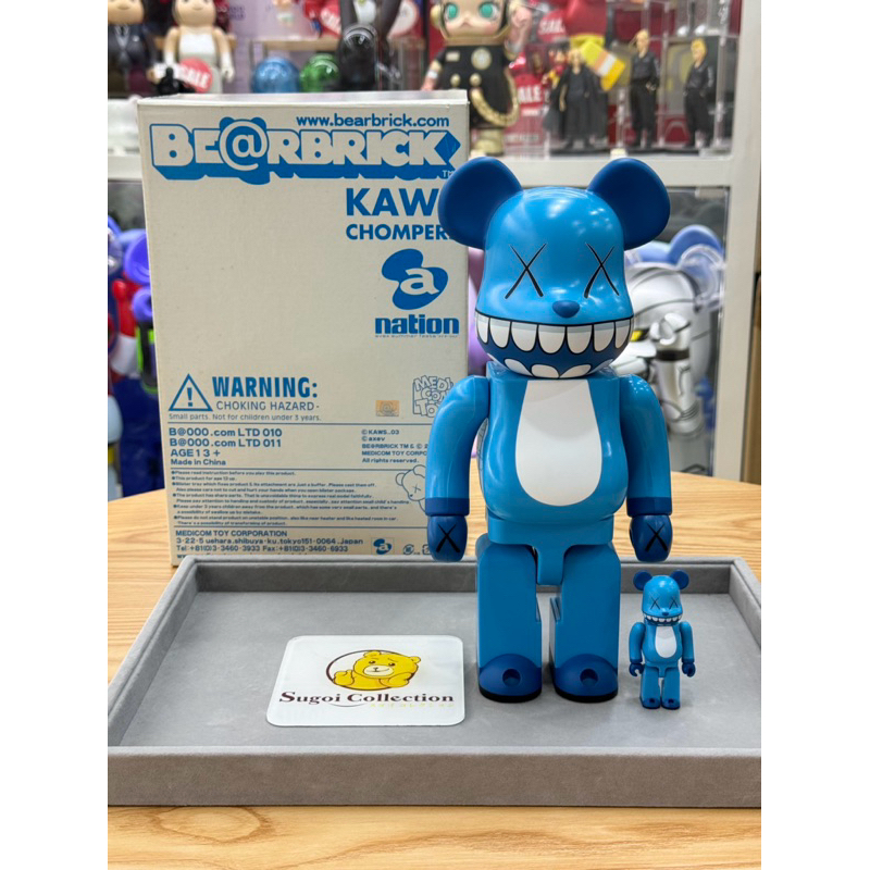 BE@RBRICK ベアブリック KAWS CHOMPERS a-nation KAWS | Chompers Be