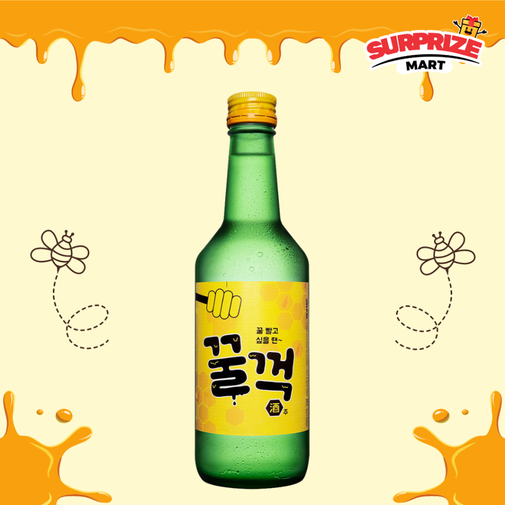 BOHAE Honey Soju | Korean Soju | Soju Deal | 360ml | Soju Bomb | Bundle ...