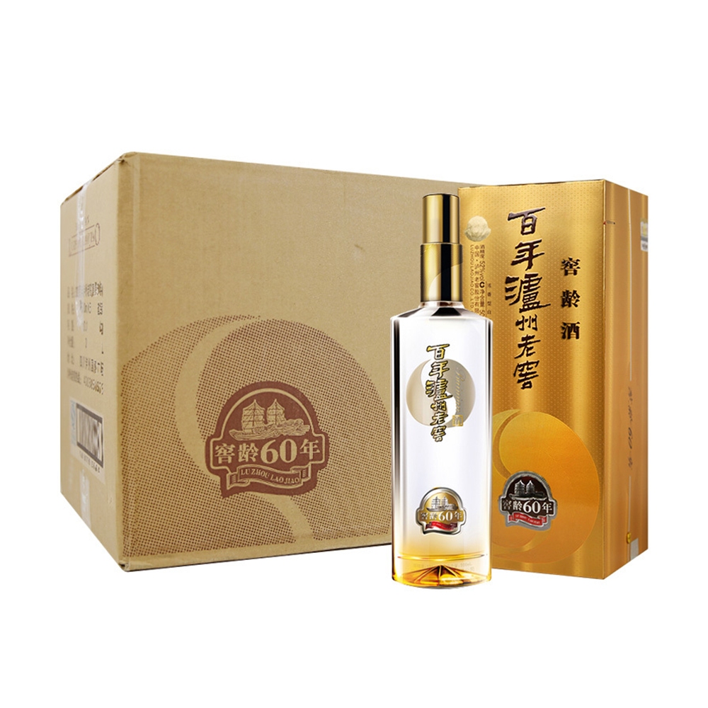 百年泸州老窖窖龄60年Bai Nian Luzhou Laojiao 60 Years 500ml 52